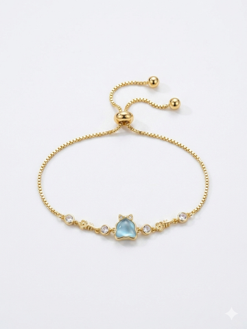 Sereine Elegant Plated Chain Bracelet