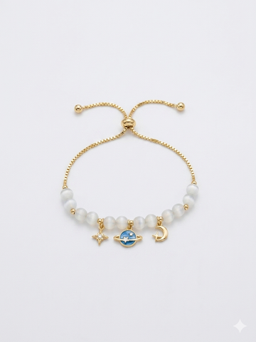 Beaded Charm Bracelet
