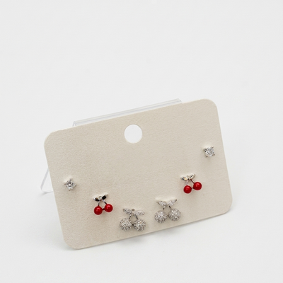 Cherry Bloom Earring Set