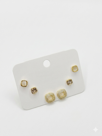 Blossom Stud Earring Set