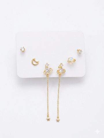 Cosmic Orbit Earring Set