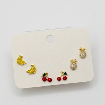 Fruit Salad Earring Set