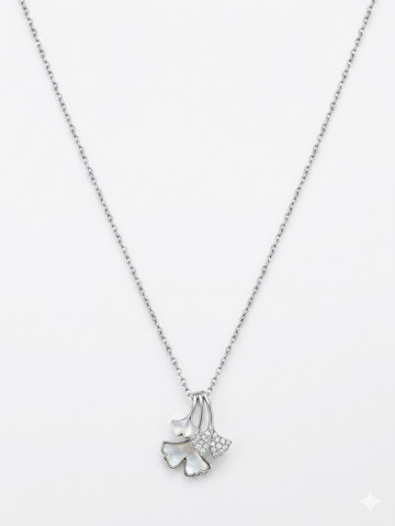 Ginkgo Leaf Harmony Necklace